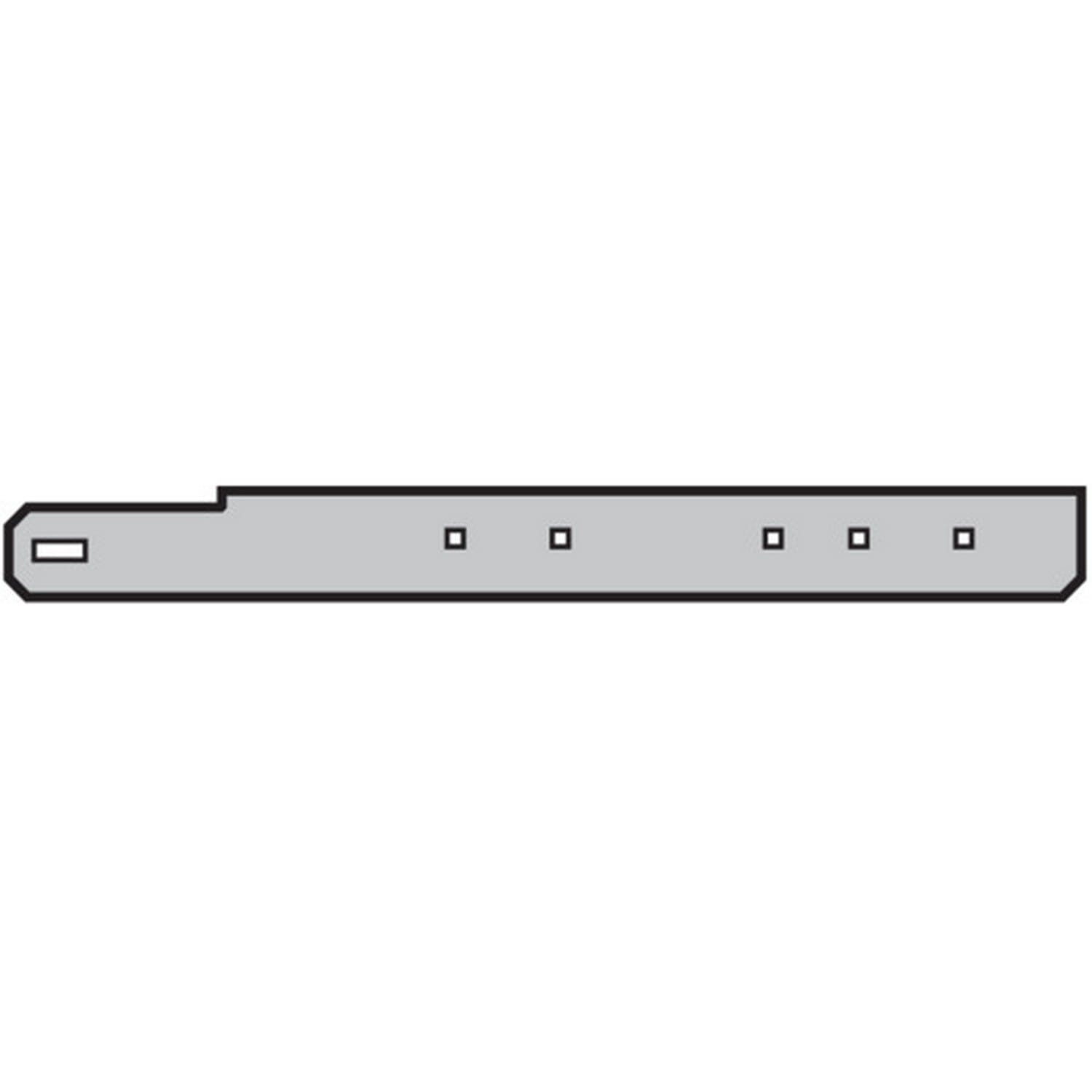 Hörmann Ausleger gerade, links, ML = 540mm für Industrie-Sektionaltor BILD 1