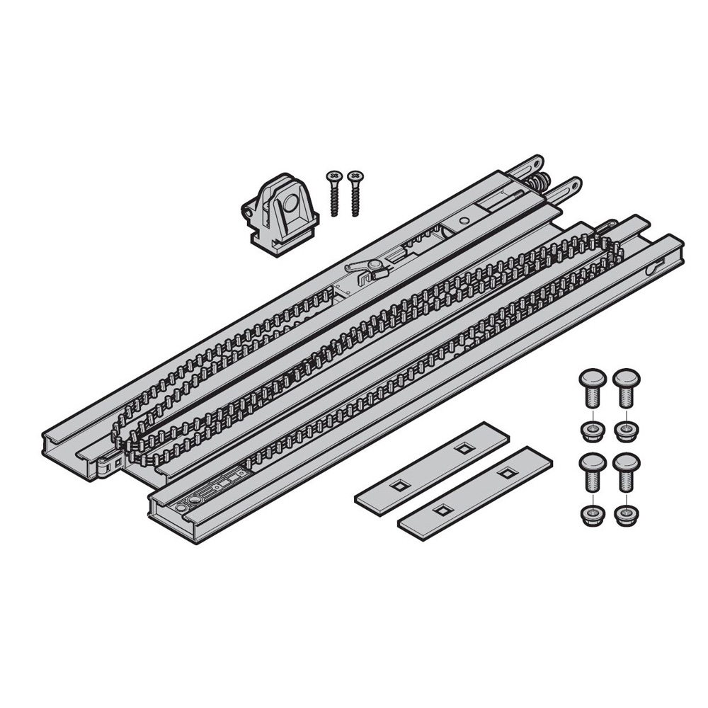 Hörmann Führungsschiene FS3-M (3-teilig) für Garagentorantriebe BILD 9