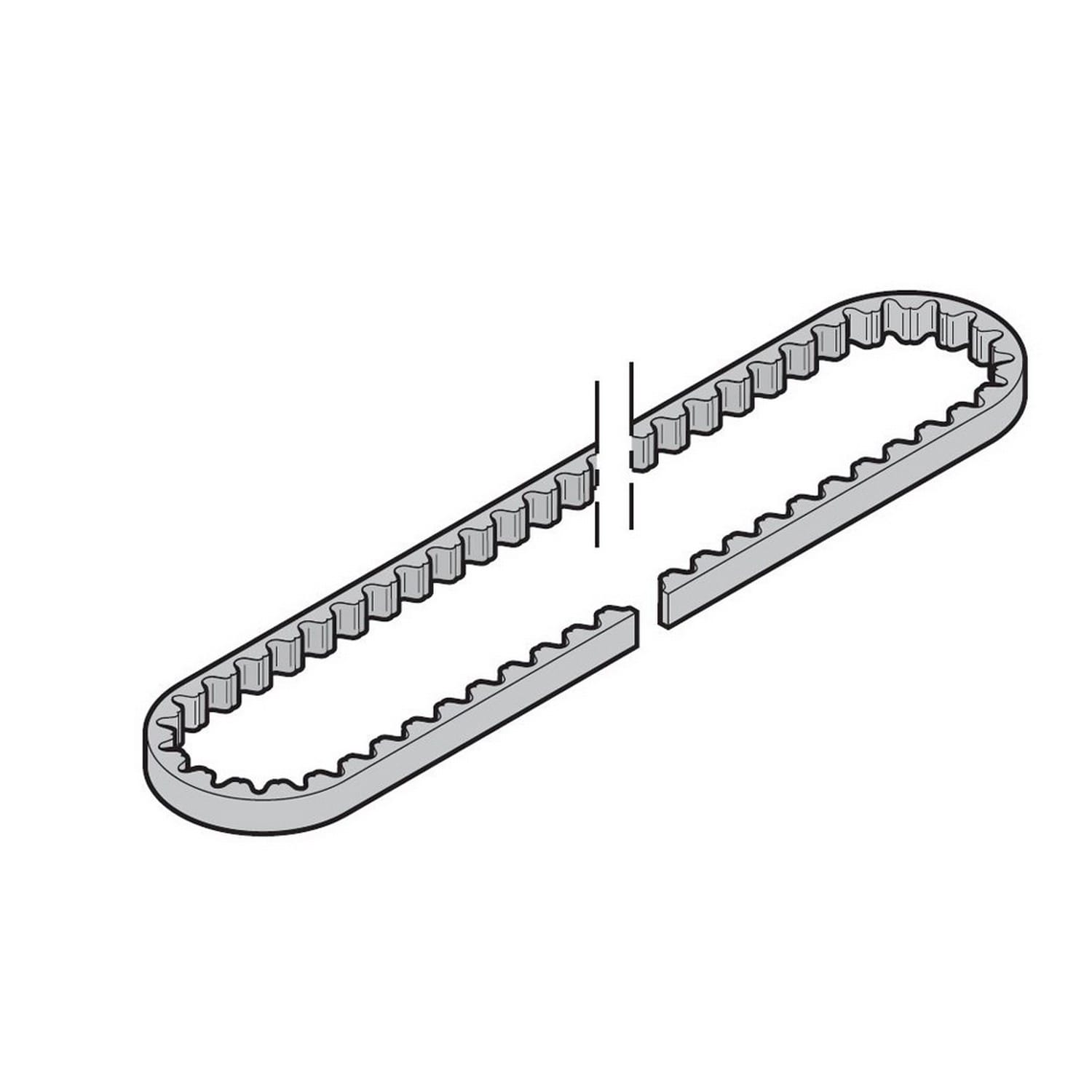Hörmann Zahnriemen für Führungsschiene FS60/FS6, lang für Garagentorantriebe BILD 9