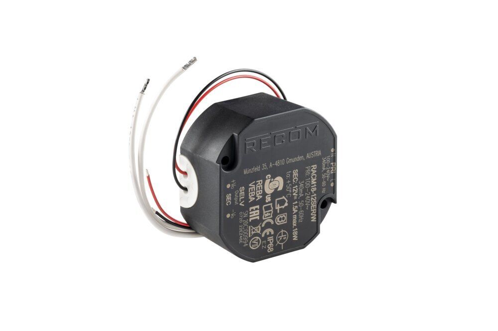 Sommer Netzteil 230V/12V/1,5A DC, 57x53x25 / 10361 BILD 1