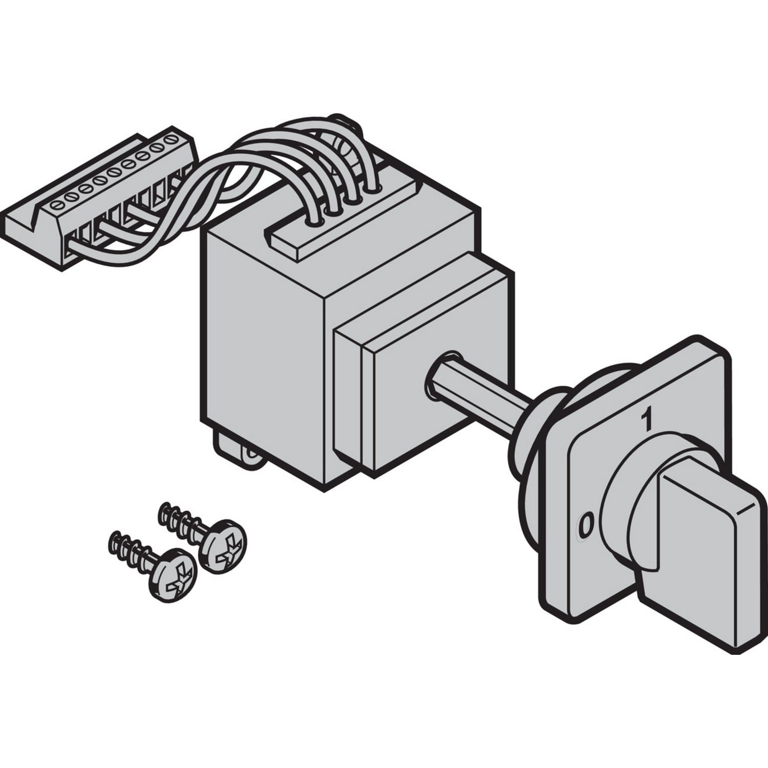 Hörmann Hauptschalter A 440, A 445, A 460 Drehstrom für Industrieantriebe BILD 1