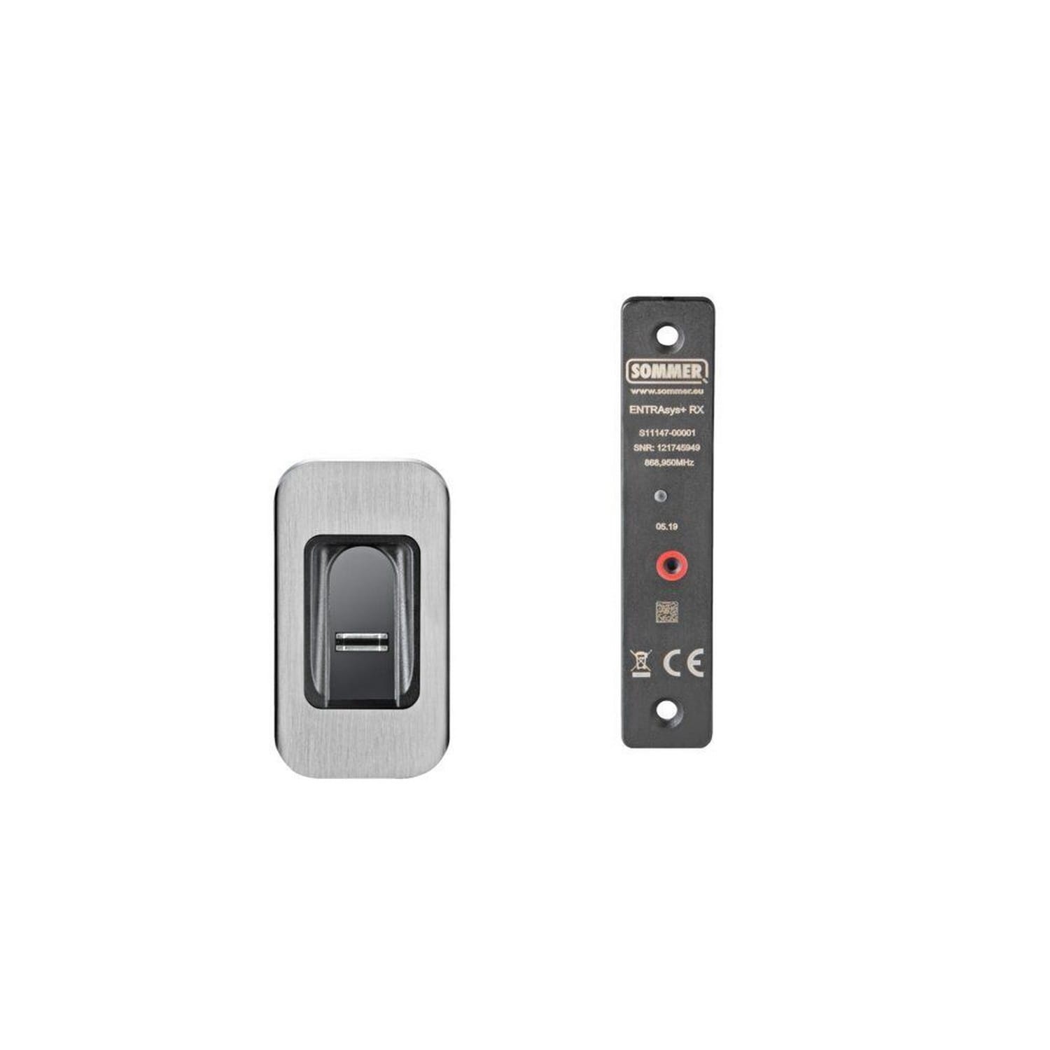 Sommer Fingerscanner ENTRAsys+ für Haustüren, Set Scanner&Empfänger S1114700001 BILD 3