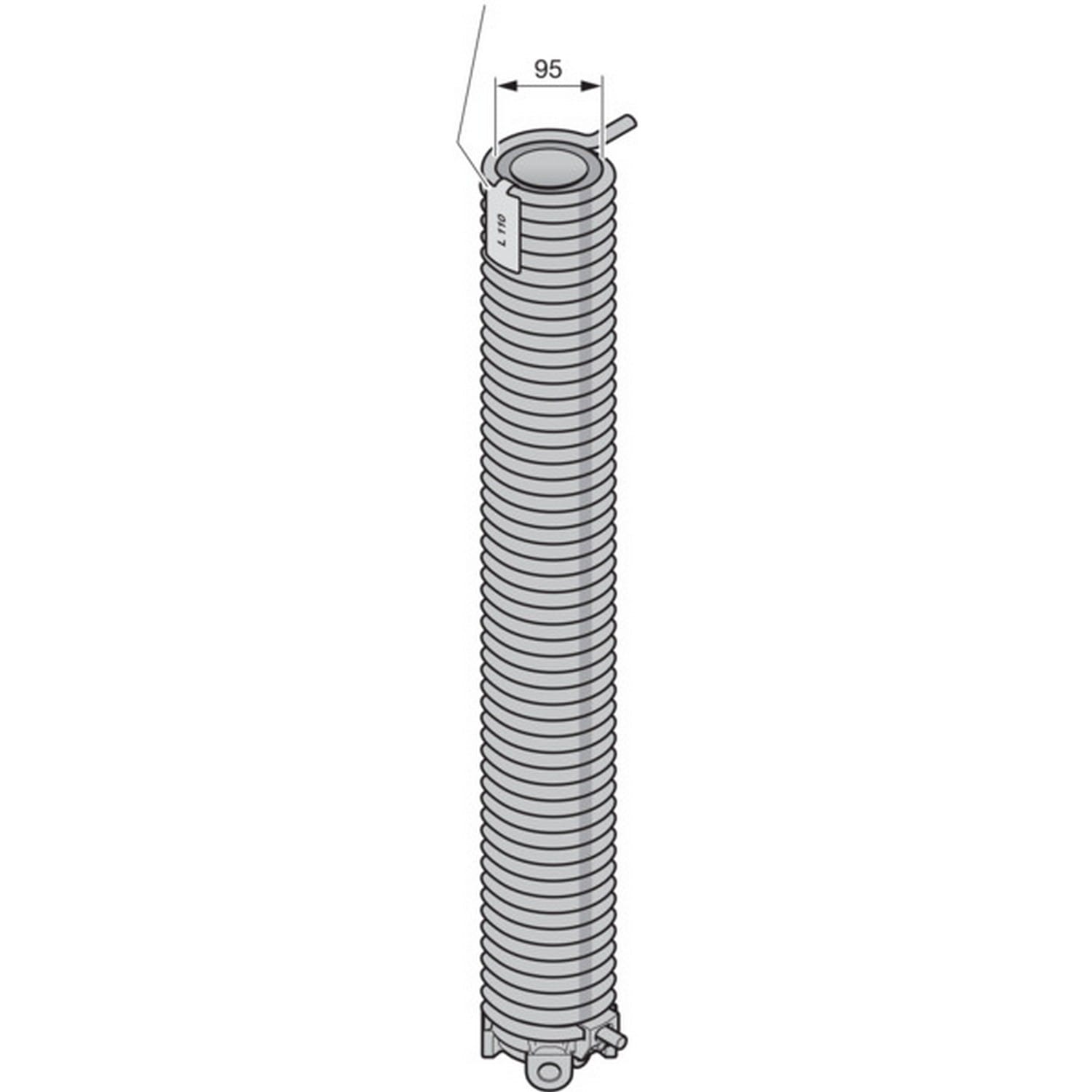 Hörmann Torsionsfedereinheit R129, innen Ø 95mm für Industrie-Sektionaltor BILD 9