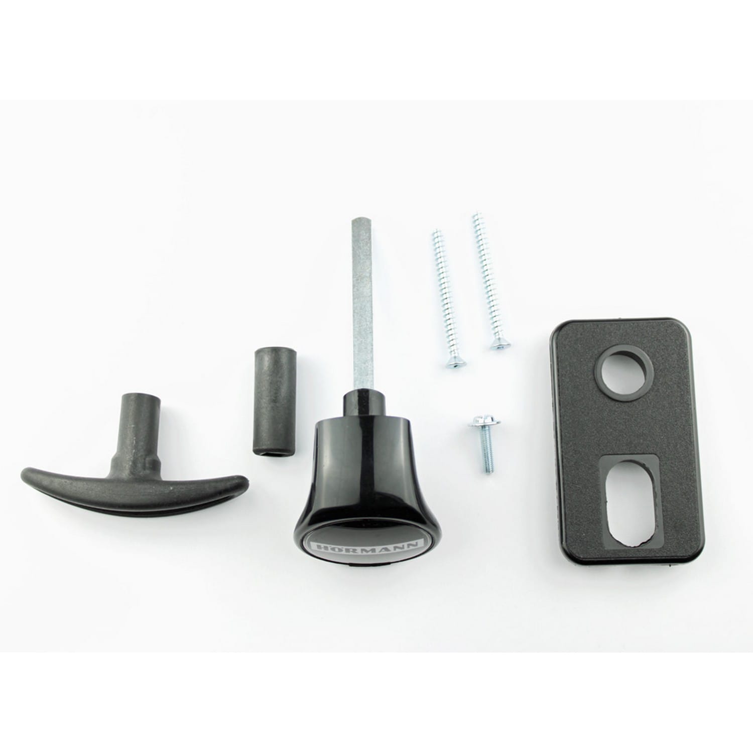 Hörmann Torgriffgarnitur TS 42mm, ASSA, schwarz für Sektionaltor / 4015153 BILD 2