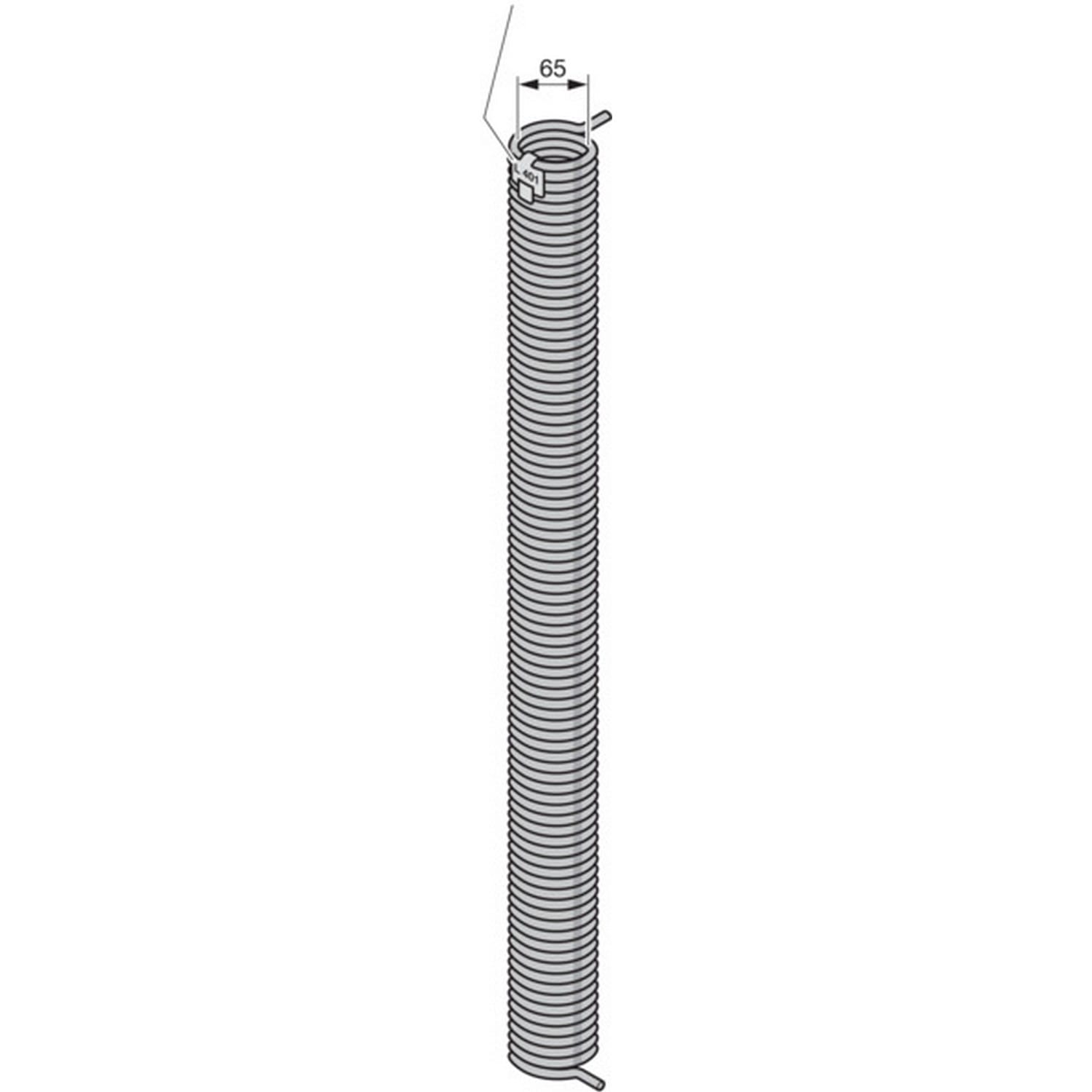 Hörmann Torsionsfeder L406, innen Ø 65mm für Industrie-Sektionaltor BILD 9