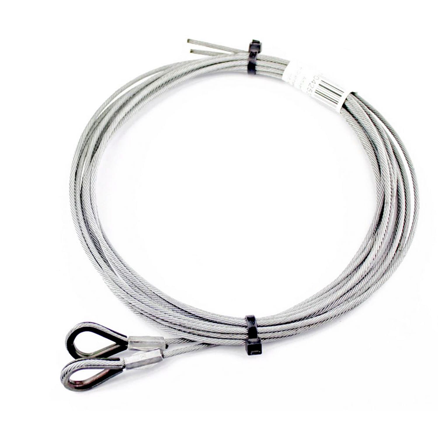 Hörmann Drahtseile Ø 3mm Beschlag N, 3040mm, bis Torhöhe 2250mm für Sektionaltor BILD 1
