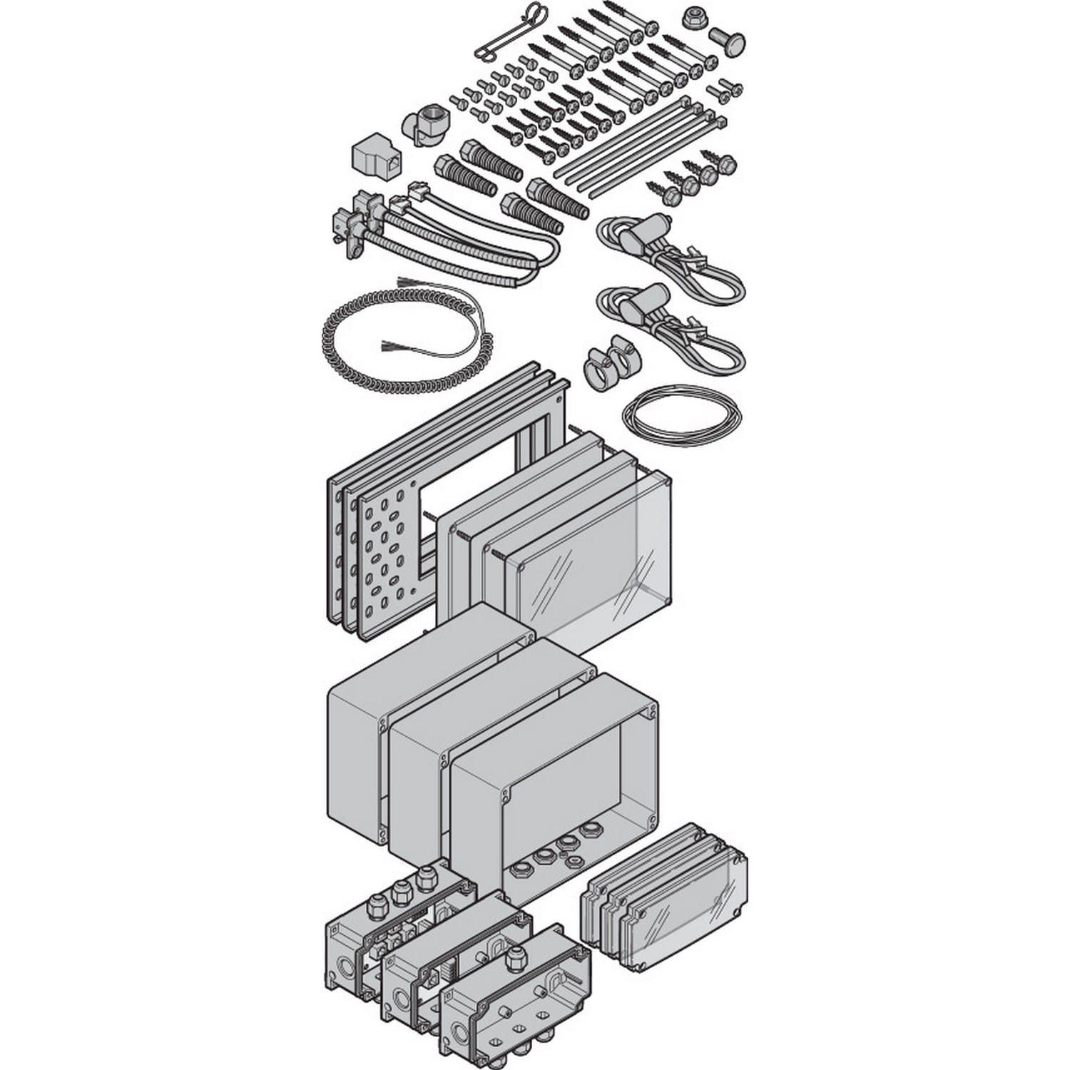 Hörmann AE SKS IP66 (Nassbereich) SET bis 6 m Torhöhe für Industrieantriebe BILD 1