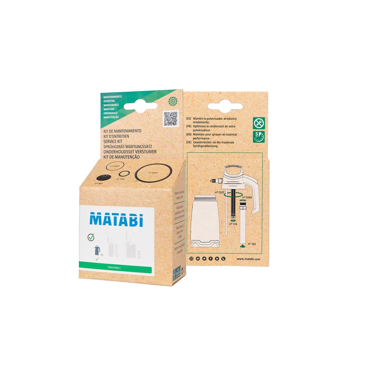 MATABI Reparatursatz, Schwarz für Evolution 2 / 82042870