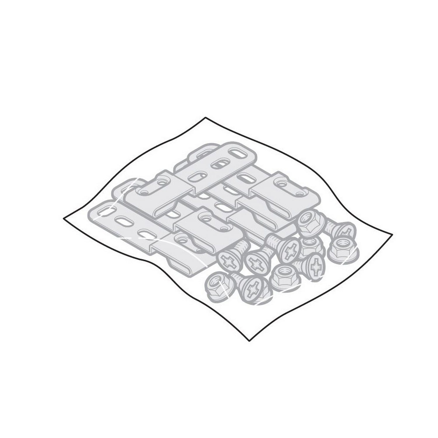 Hörmann Ankerpaket Nebentür, 1-flüglig  für Schwingtore / 1325205 BILD 1