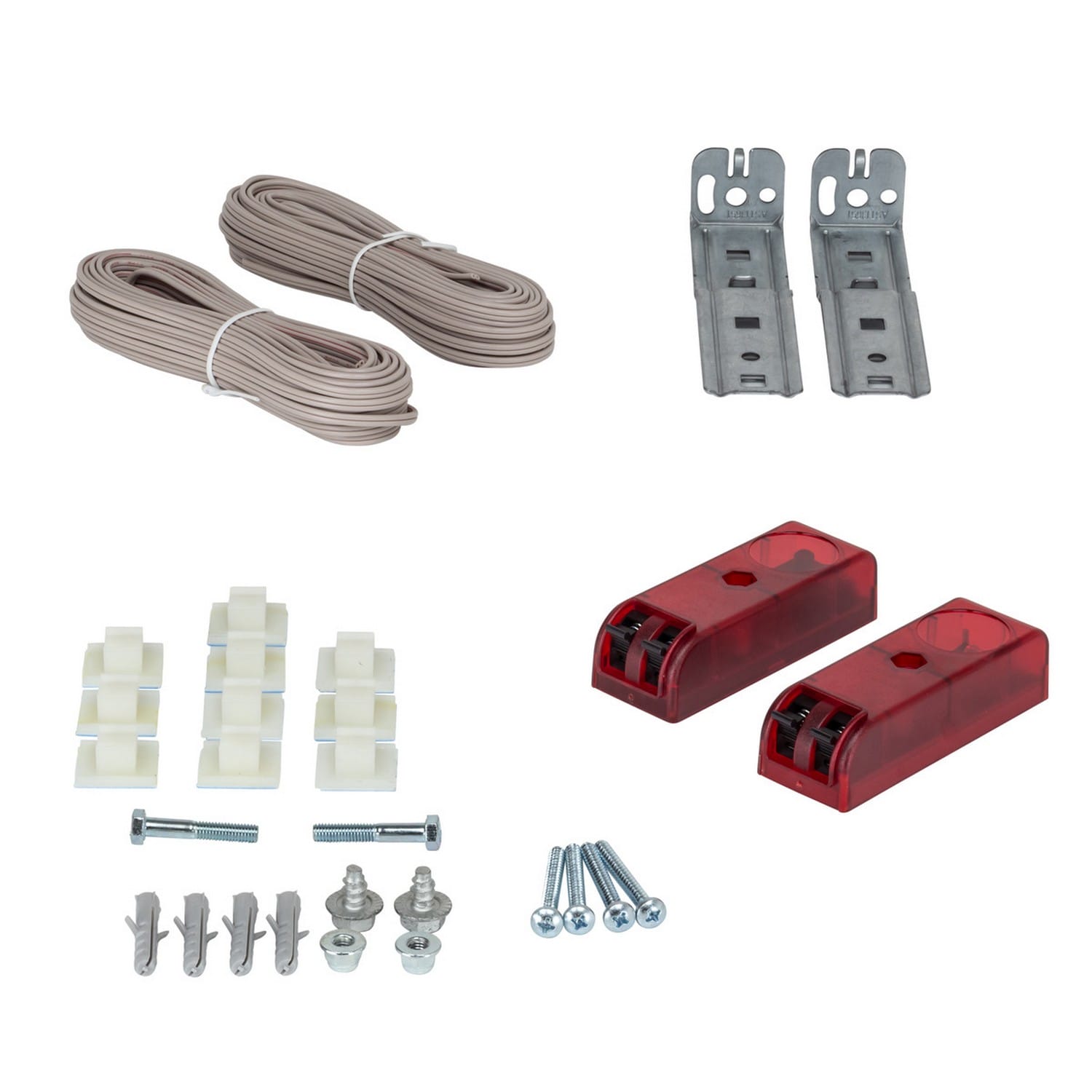 Hörmann Einweg-Lichtschranke EL 101 mit Sender & Empfänger, Rot für Antriebe BILD 1