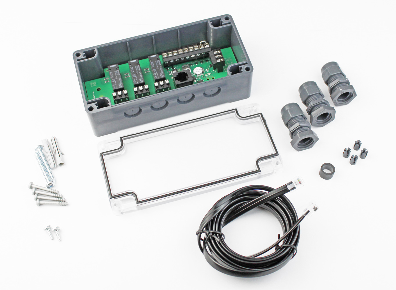 Hörmann Universaladapterplatine UAP 1, Schiefergrau für Antriebe & Steuerungen BILD 2
