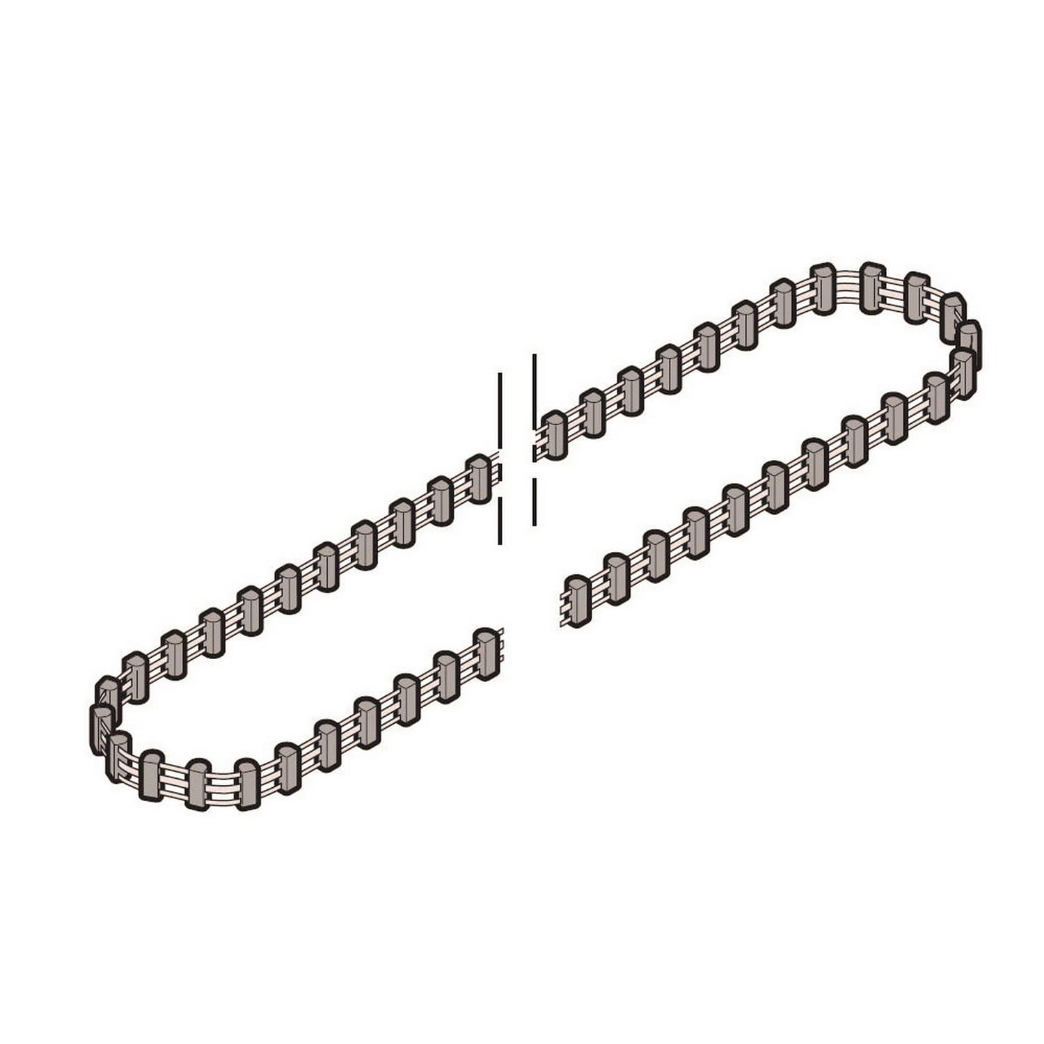 Hörmann Zahngurt für Führungsschiene FS 50, kurz für Garagentorantriebe BILD 1