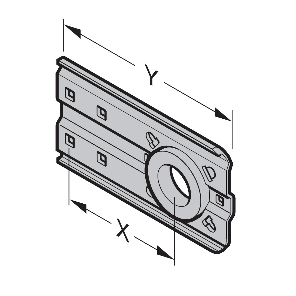 Hörmann Wellenhalter (212mm) für Torsionsfederwellen für Industrie-Sektionaltor BILD 9