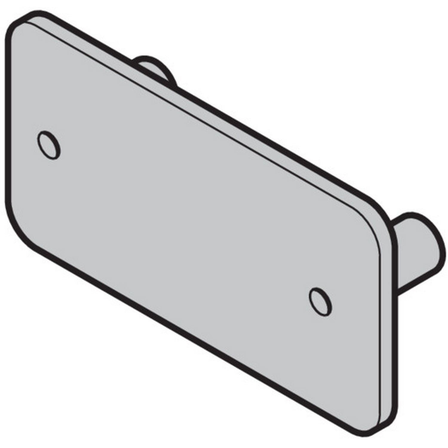 Hörmann Griffplatte (16mm) ALR/TAR für Industrie-Sektionaltor / 3039973 BILD 9