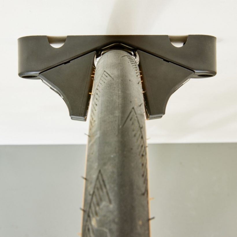 MOTTEZ Wandfahrradhaken, Radhalter Reifenbreite von 20 bis 70 mm für Fahrrad BILD 7