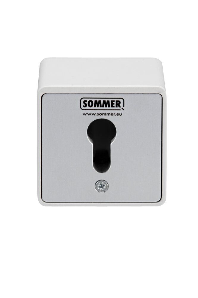 Sommer Schlüsseltaster Aufputz, IP54 SOMMER-Ausf., ohne Profilhalbzylinder BILD 1