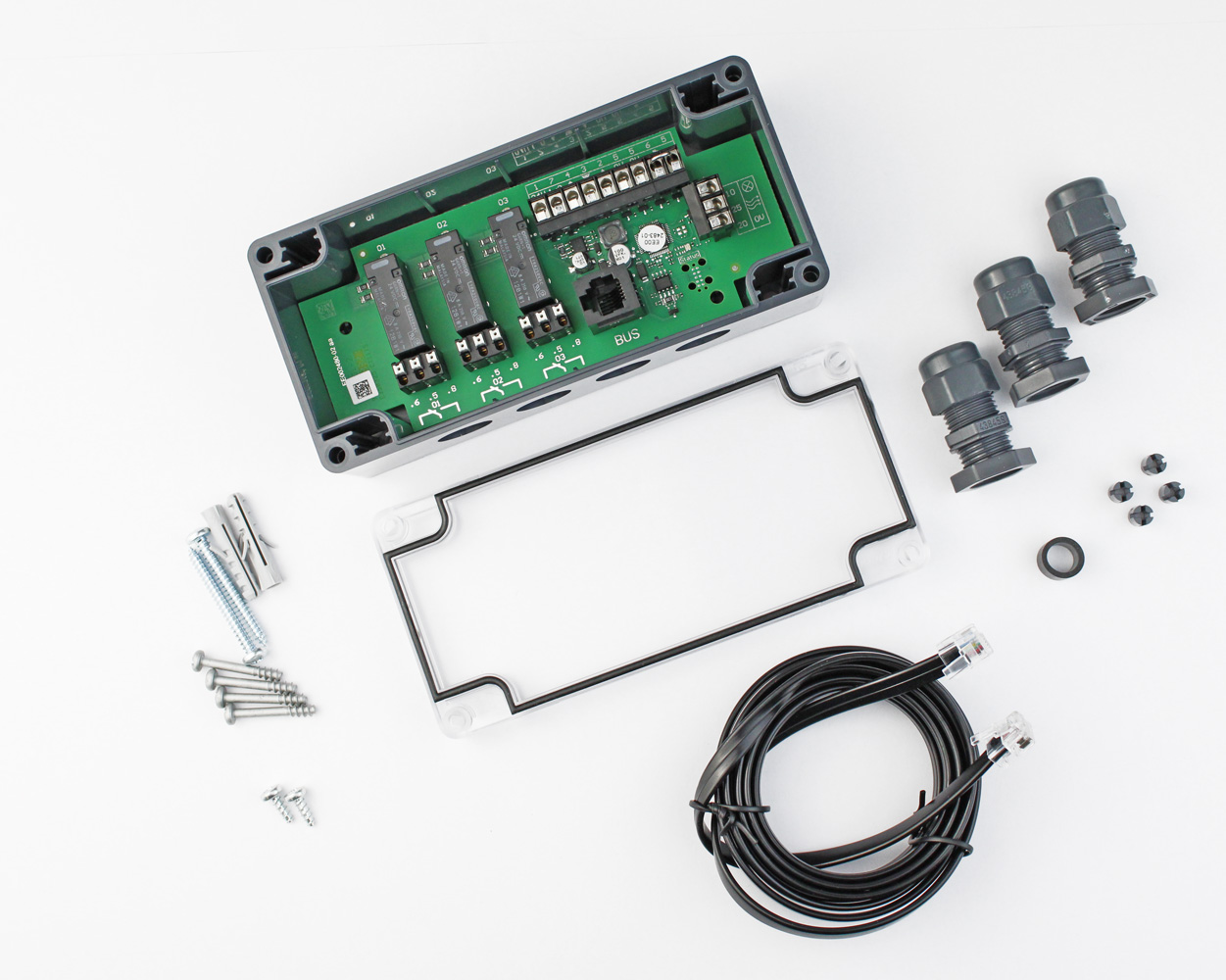 Hörmann Universaladapterplatine UAP 1, Schiefergrau für Antriebe & Steuerungen BILD 1