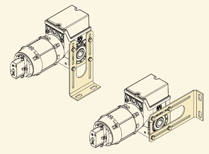 GfA Flanschkonsole H 80-190 Baureihe SG50 / 30005839