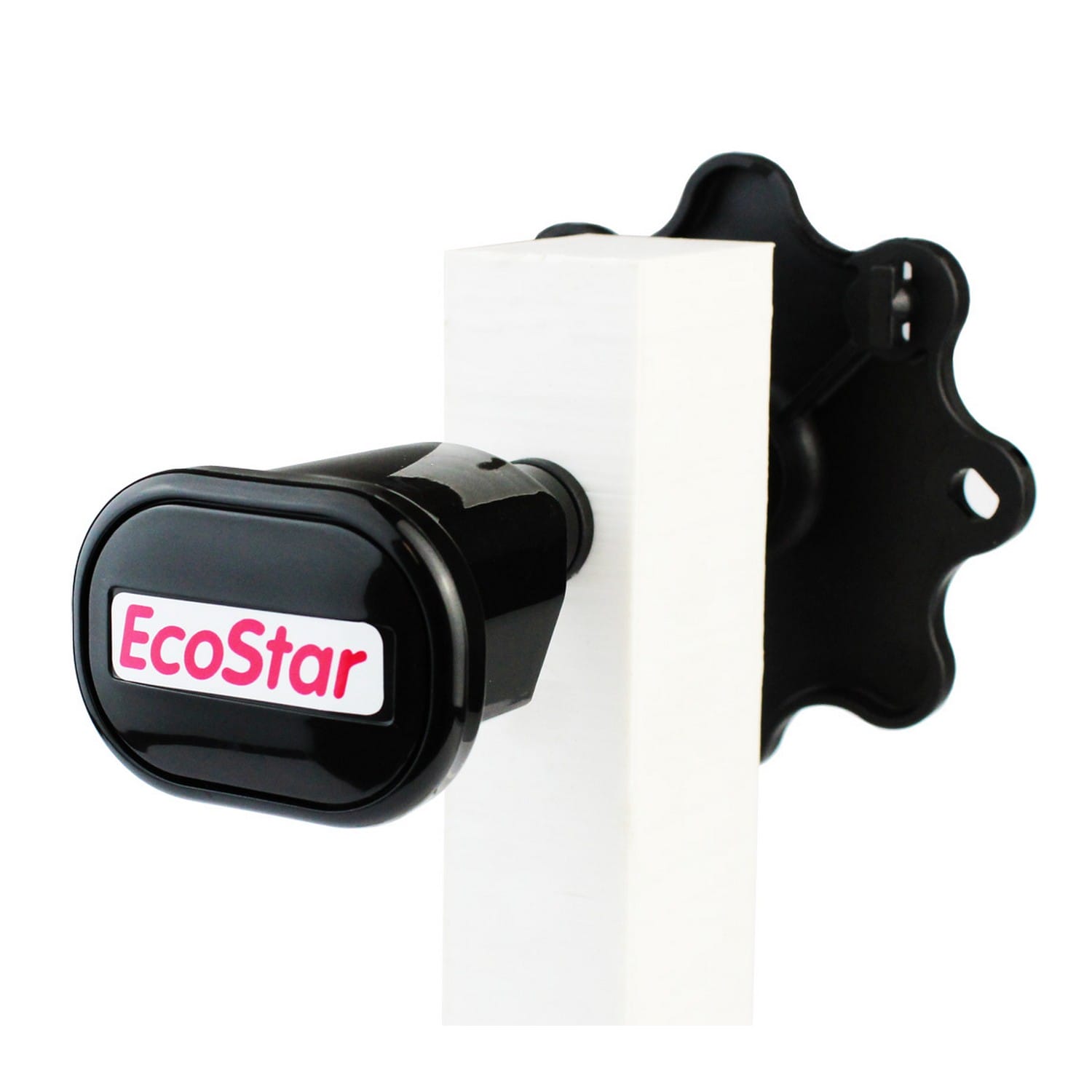 Hörmann Torgriffgarnitur EcoStar, Vierkant 9×9mm, schwarz für Schwingtore BILD 1