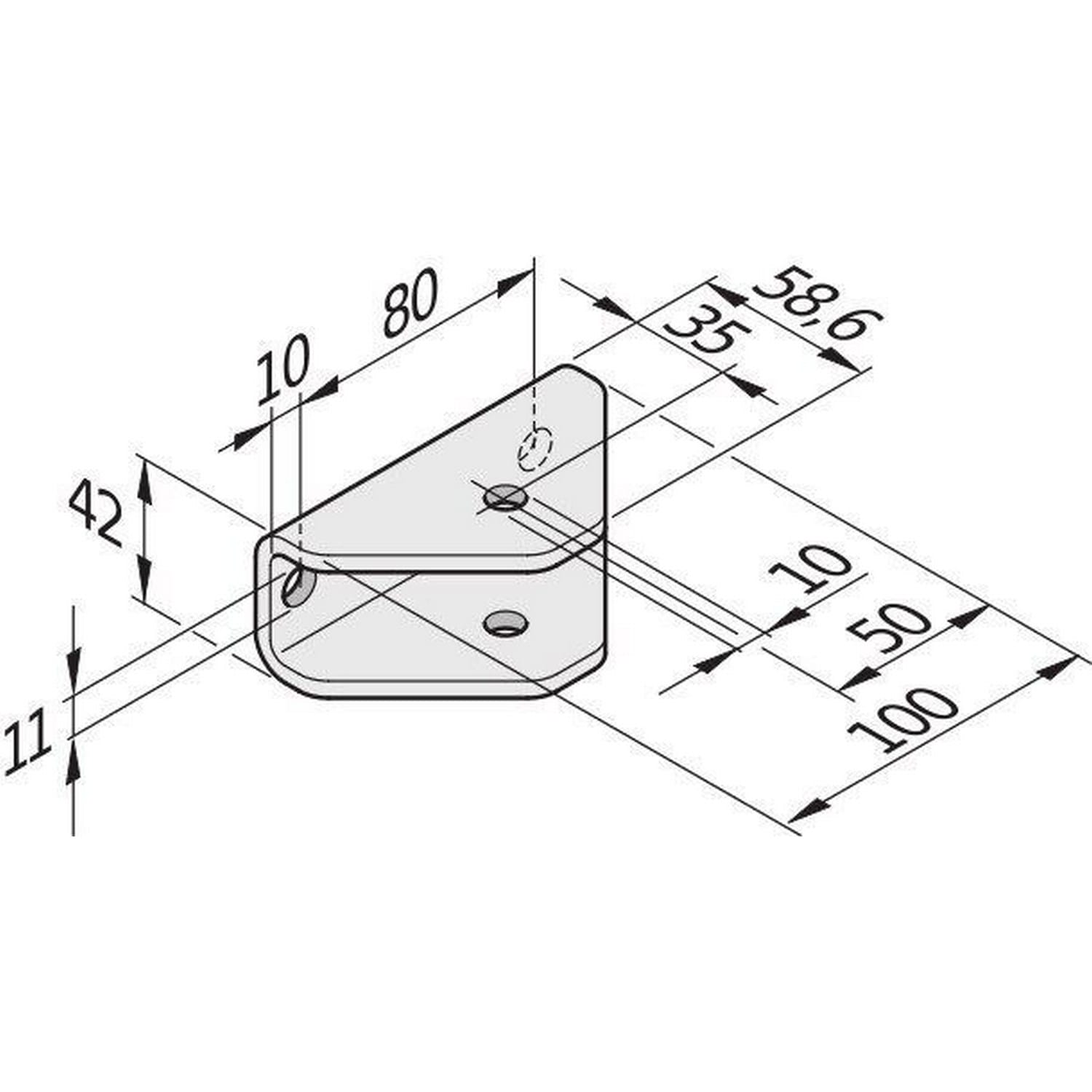 Sommer Torflügelbeschlag twist XL / 14521V000 BILD 1