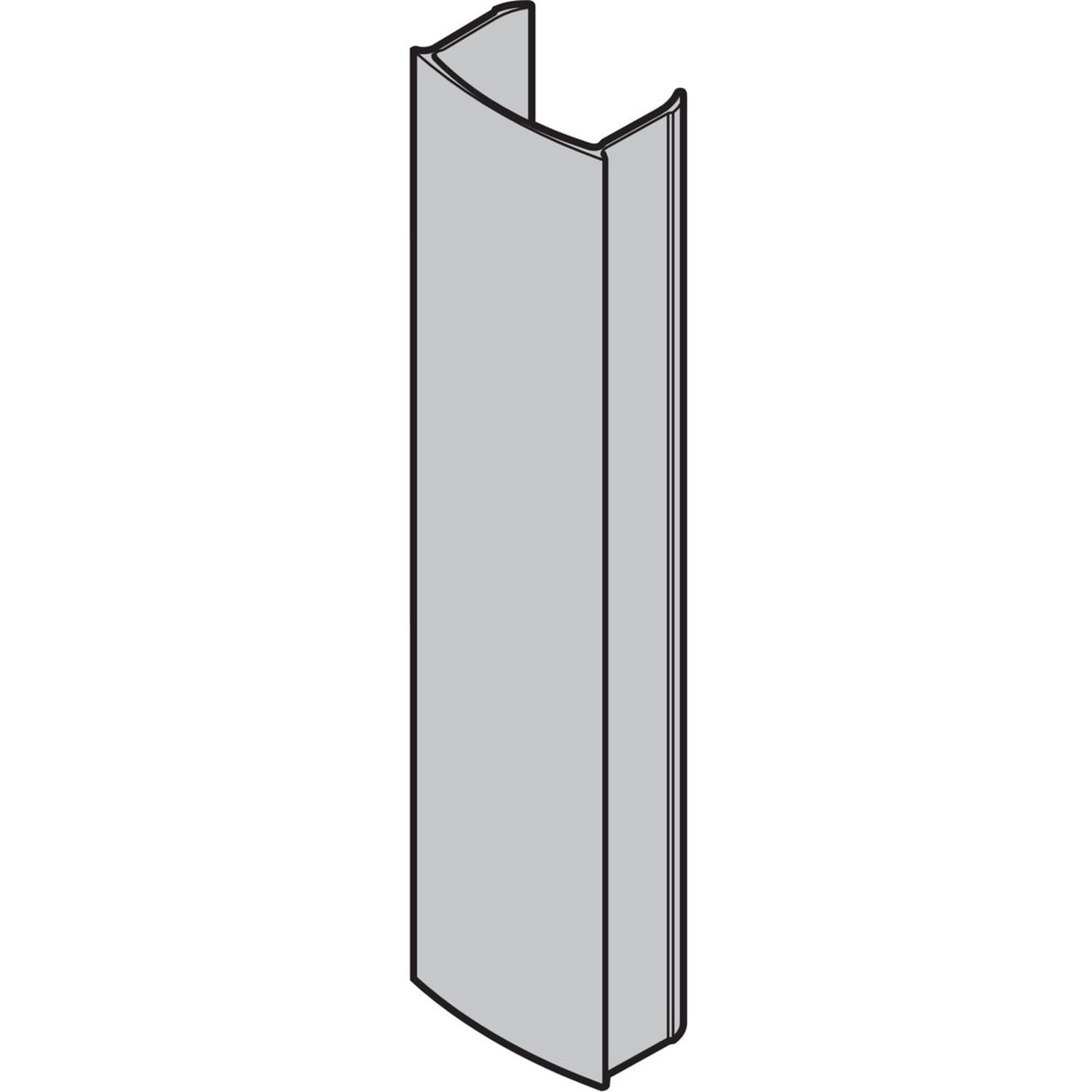Hörmann Alu-Blende für Lichtsäule SLS, 778mm lang für Antriebe & Steuerungen BILD 9