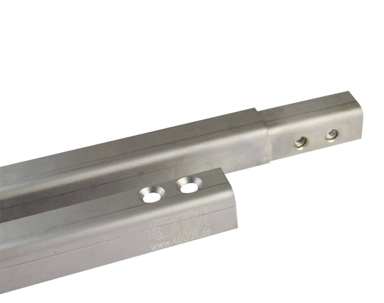 4DOOR Bodenschienen 2 teilig aus Edelstahl, 2185 mm für Schwing- & Sektionaltore BILD 3