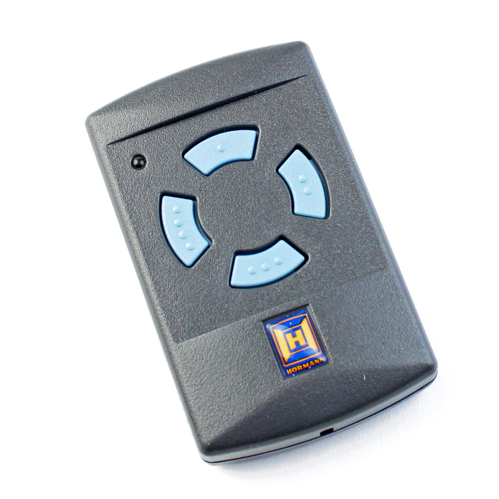 Hörmann Mini - Handsender HSM 4, 868 MHz, Tastenfarbe blau für Antriebszubehör BILD 1
