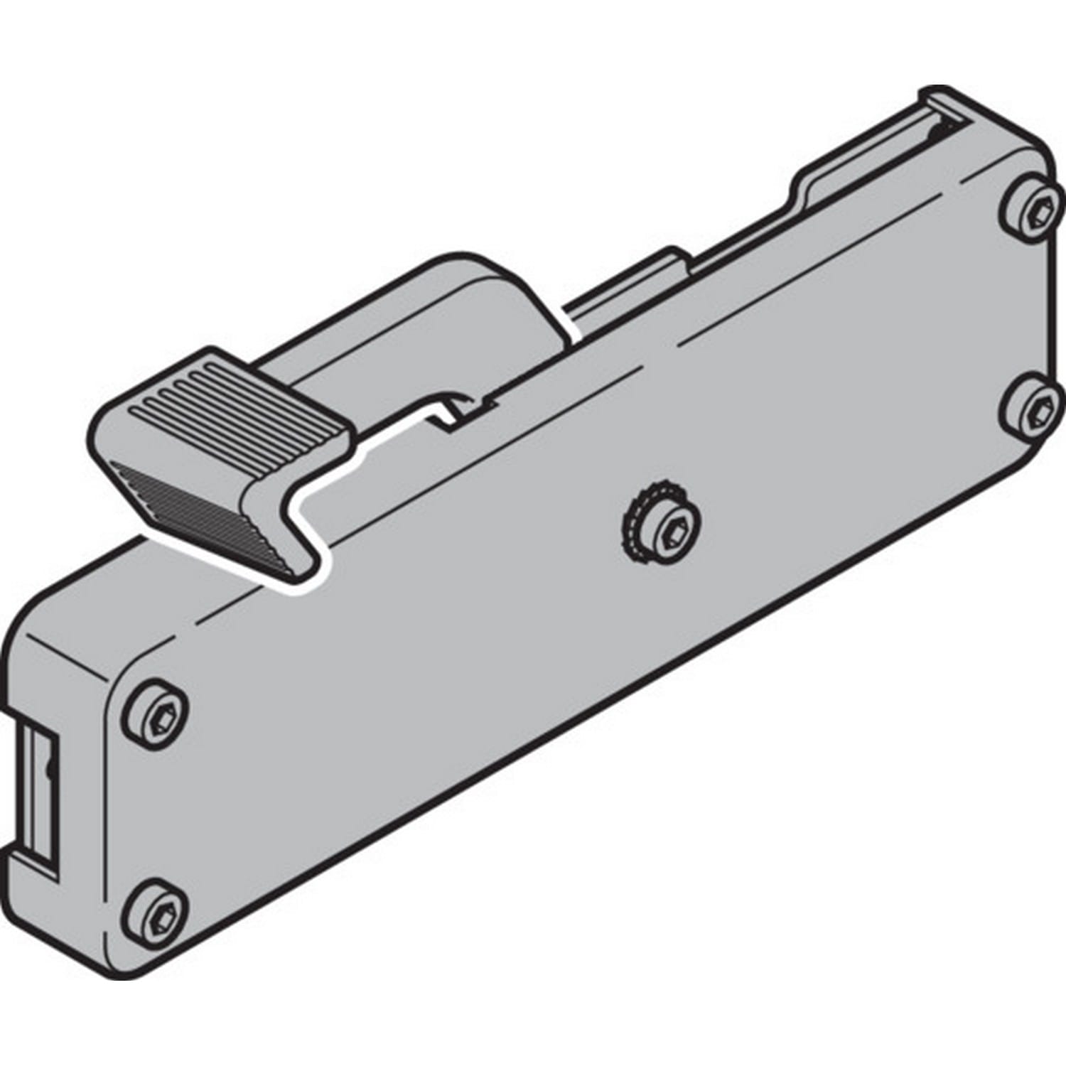 Hörmann Treibriegel Typ GT2 für Industrie-Sektionaltor / 3092037 BILD 1