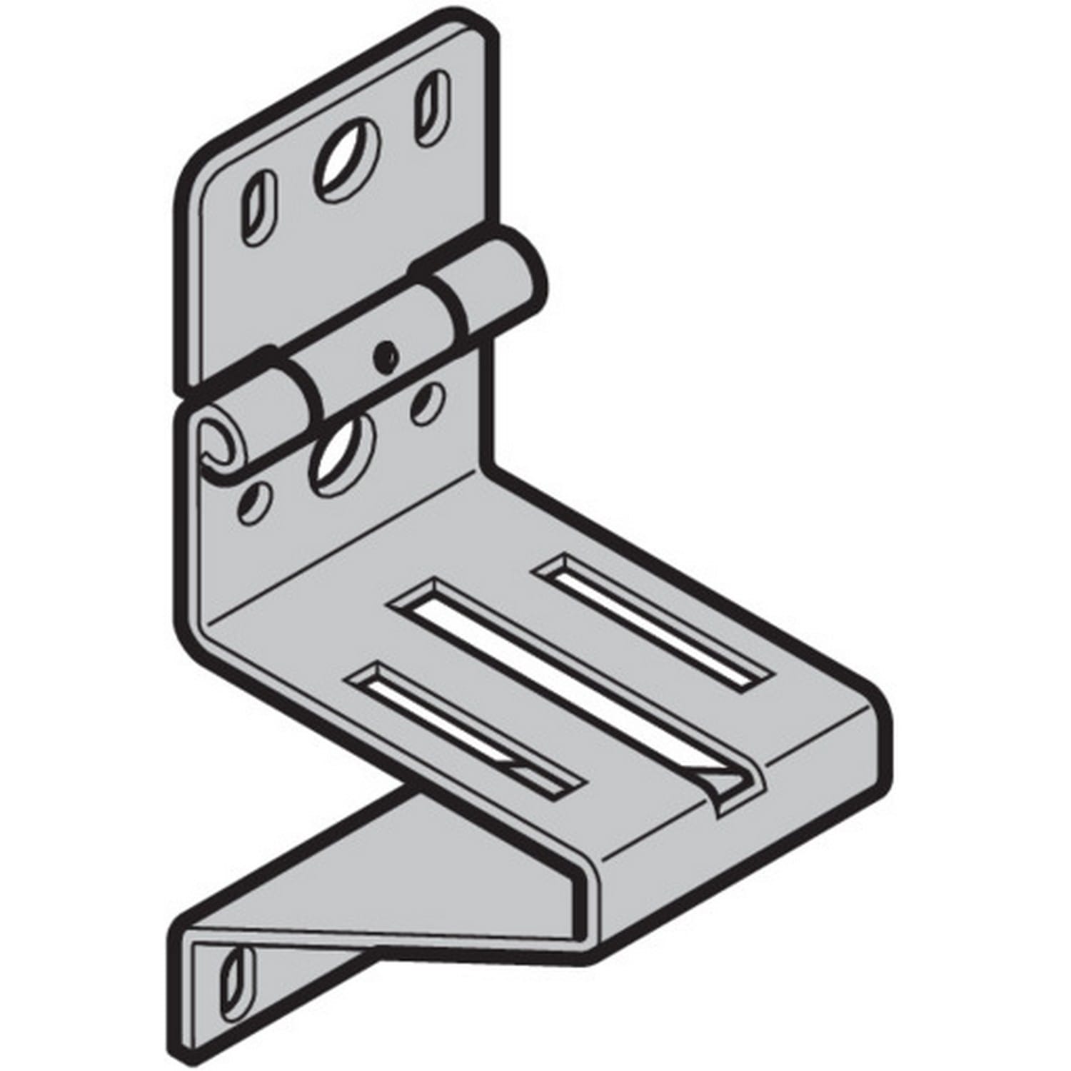 Hörmann Rollenbock Typ 80 Edelstahl für Industrie-Sektionaltor BILD 1