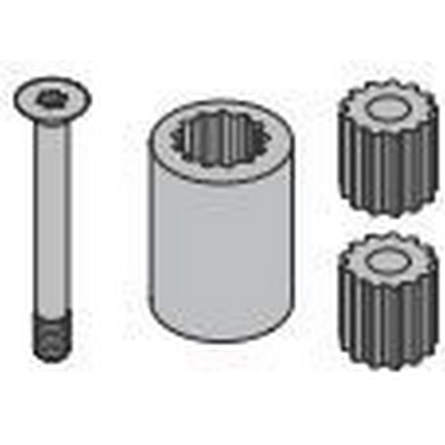 Hörmann Wellenverlängerung 30mm Weiß (RAL 9016) für Antriebe & Steuerungen BILD 9