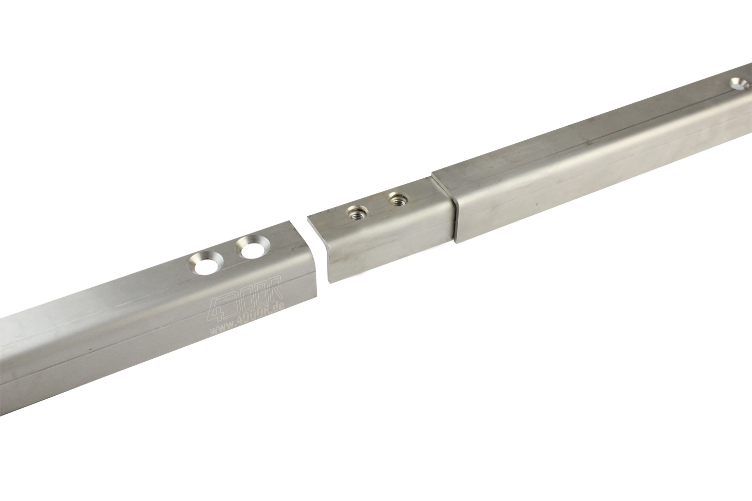 4DOOR Bodenschienen 2 teilig aus Edelstahl, 2185 mm für Schwing- & Sektionaltore BILD 4