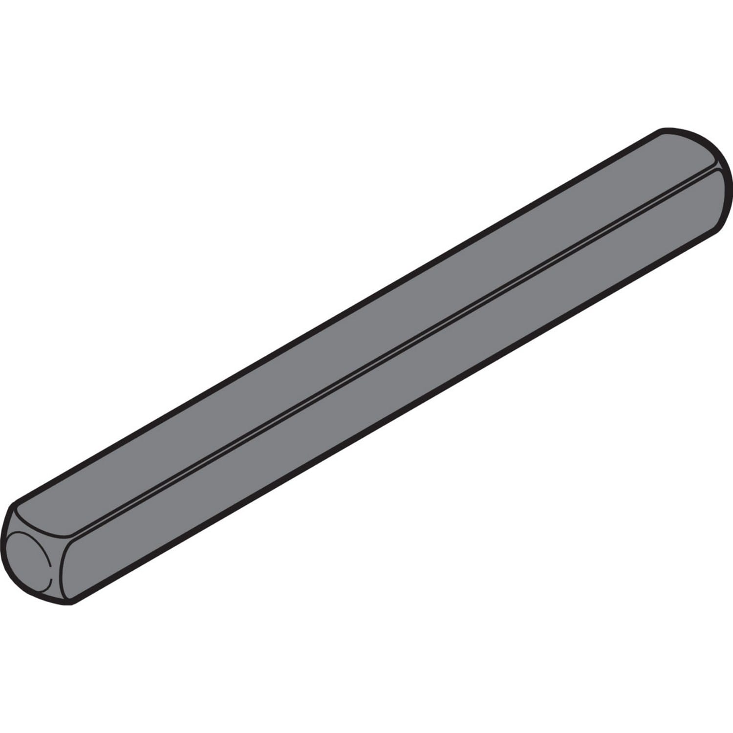 Hörmann Vierkant-Drückerstift Länge 70mm, TS 42-51, Wechselgarnitur ST Nebentür BILD 9