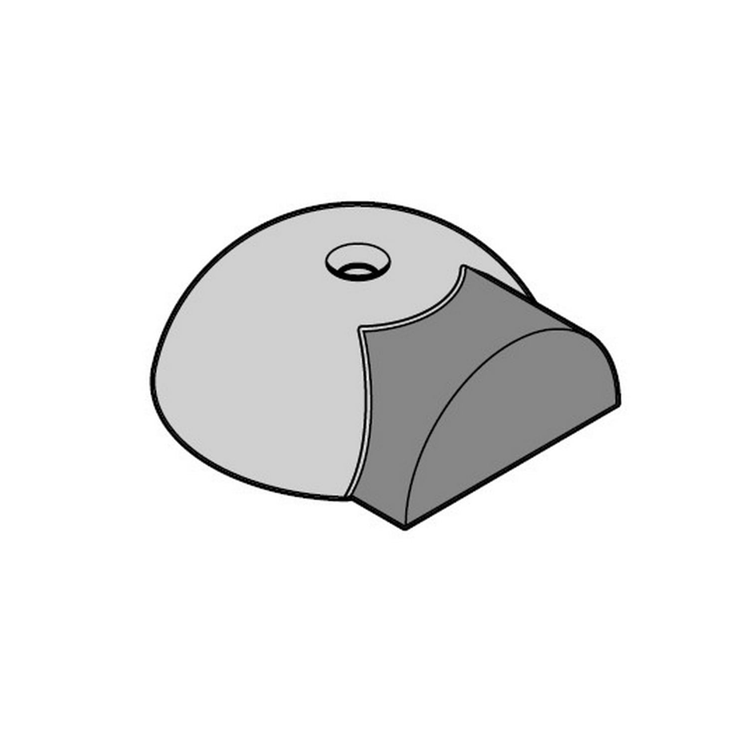 Hörmann Türstopper BS 65 für Zubehör Objektstahltüren / 549066