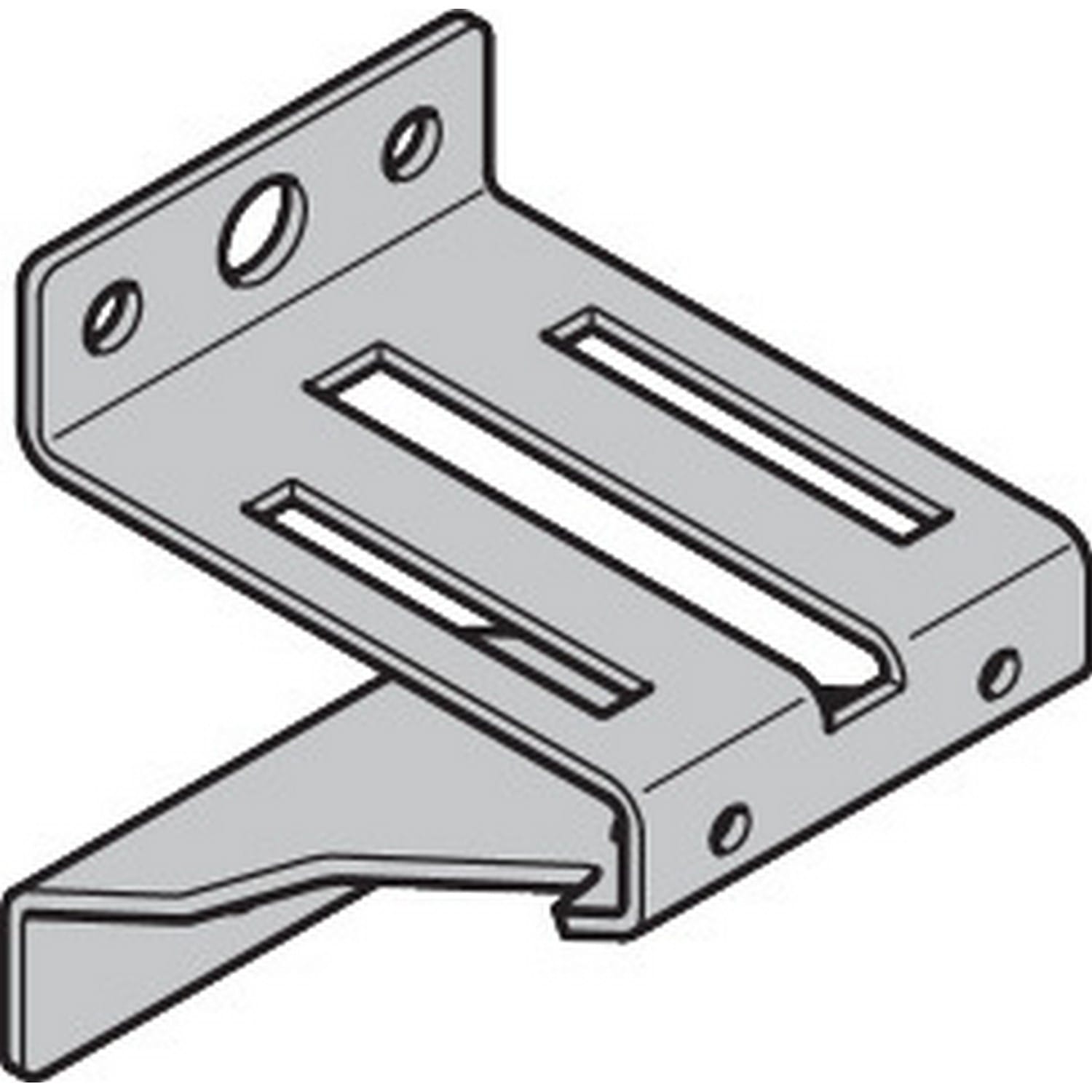 Hörmann Rollenbock RB001, oben, verzinkt für Industrie-Sektionaltor BILD 9