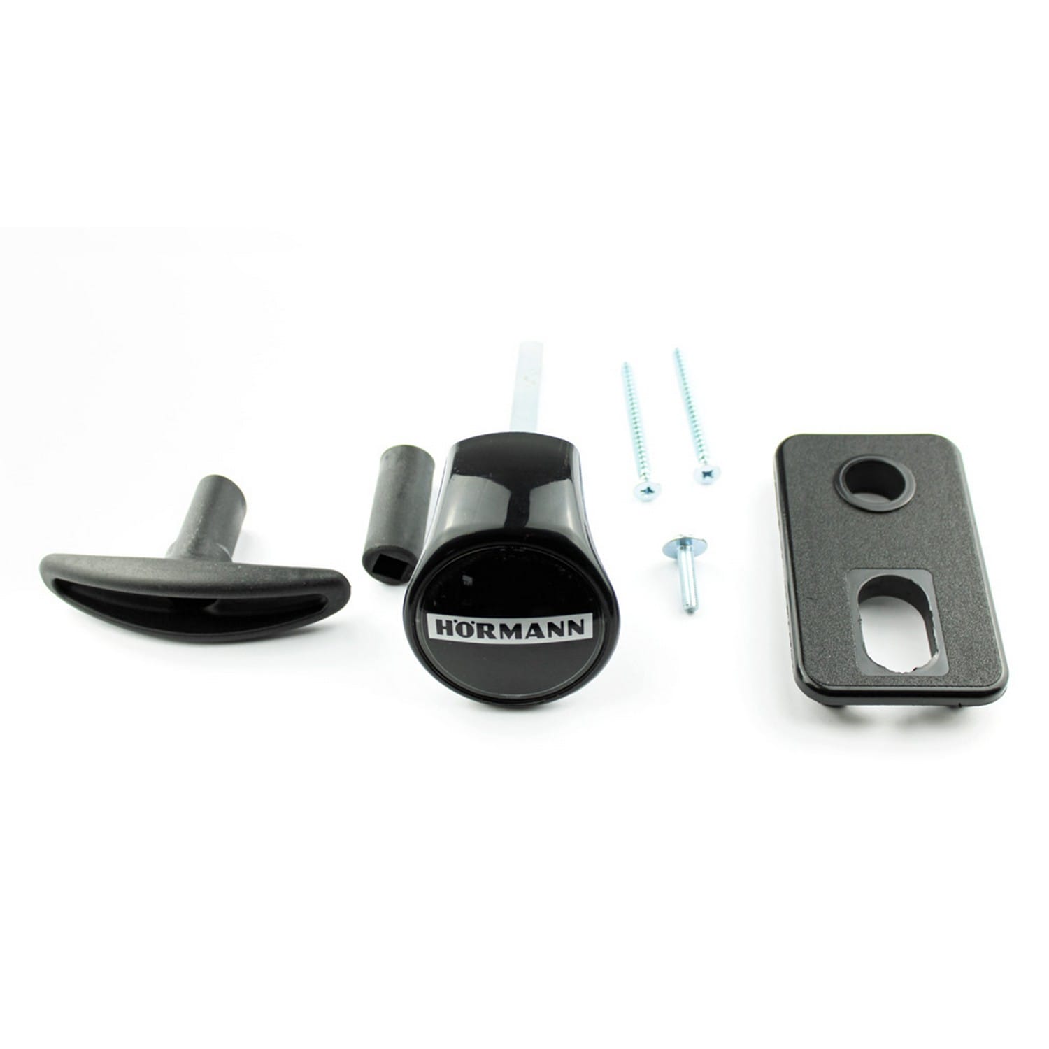 Hörmann Torgriffgarnitur TS 42mm, ASSA, schwarz für Sektionaltor / 4015153 BILD 3