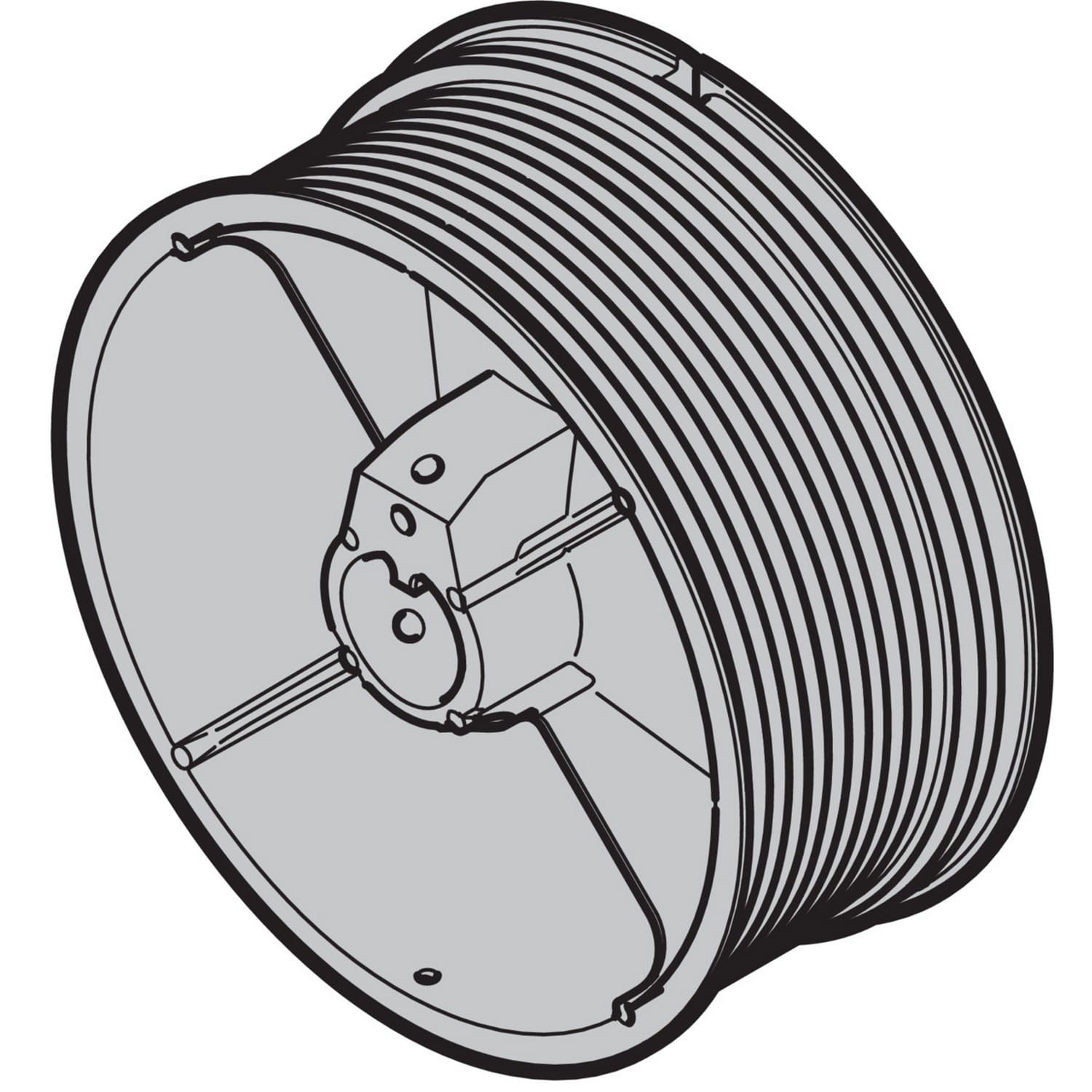 Hörmann Seiltrommel Gr.3 links für Industrie-Sektionaltor / 3086193 BILD 1