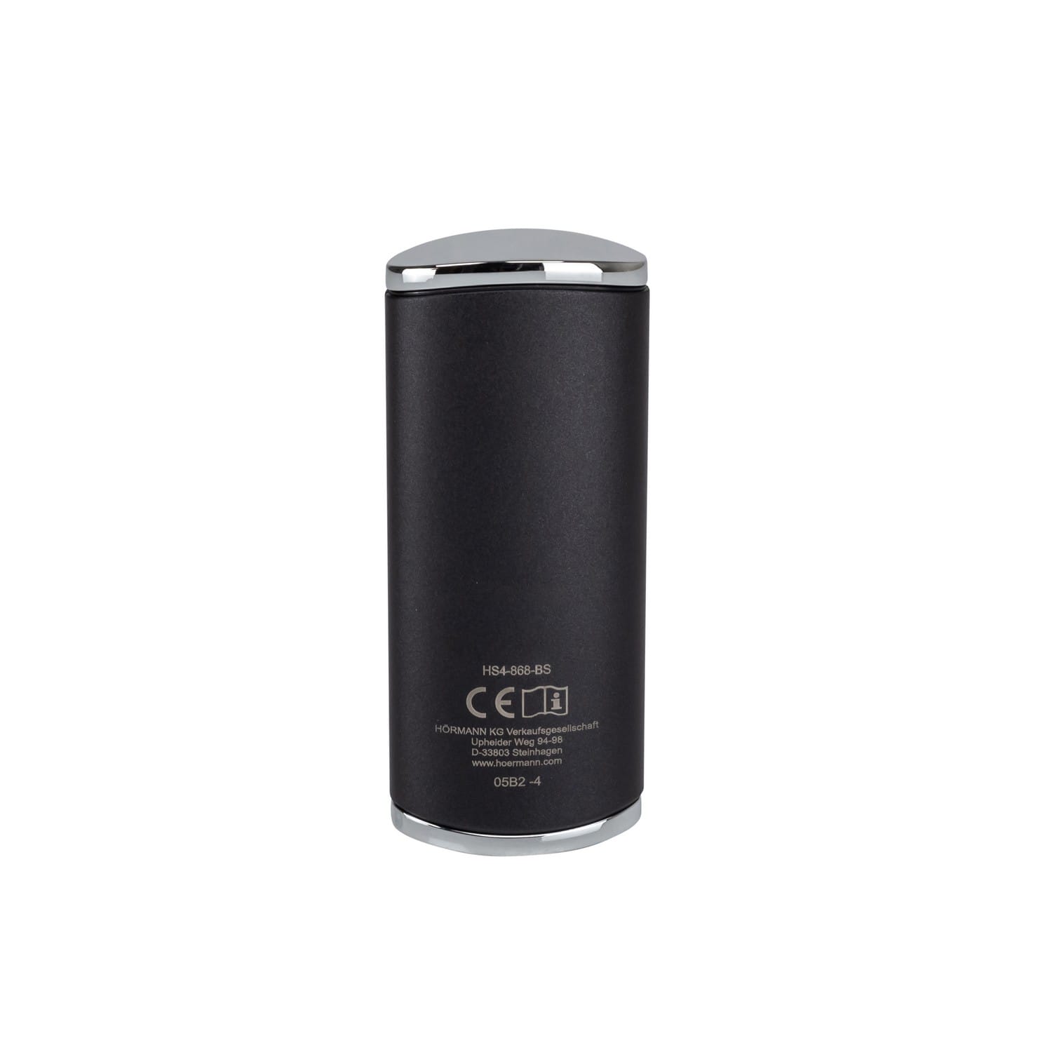 Hörmann Handsender HS 4 BS (4‑Tasten), schwarz/chrom 868MHz BiSecur für Antriebe BILD 3