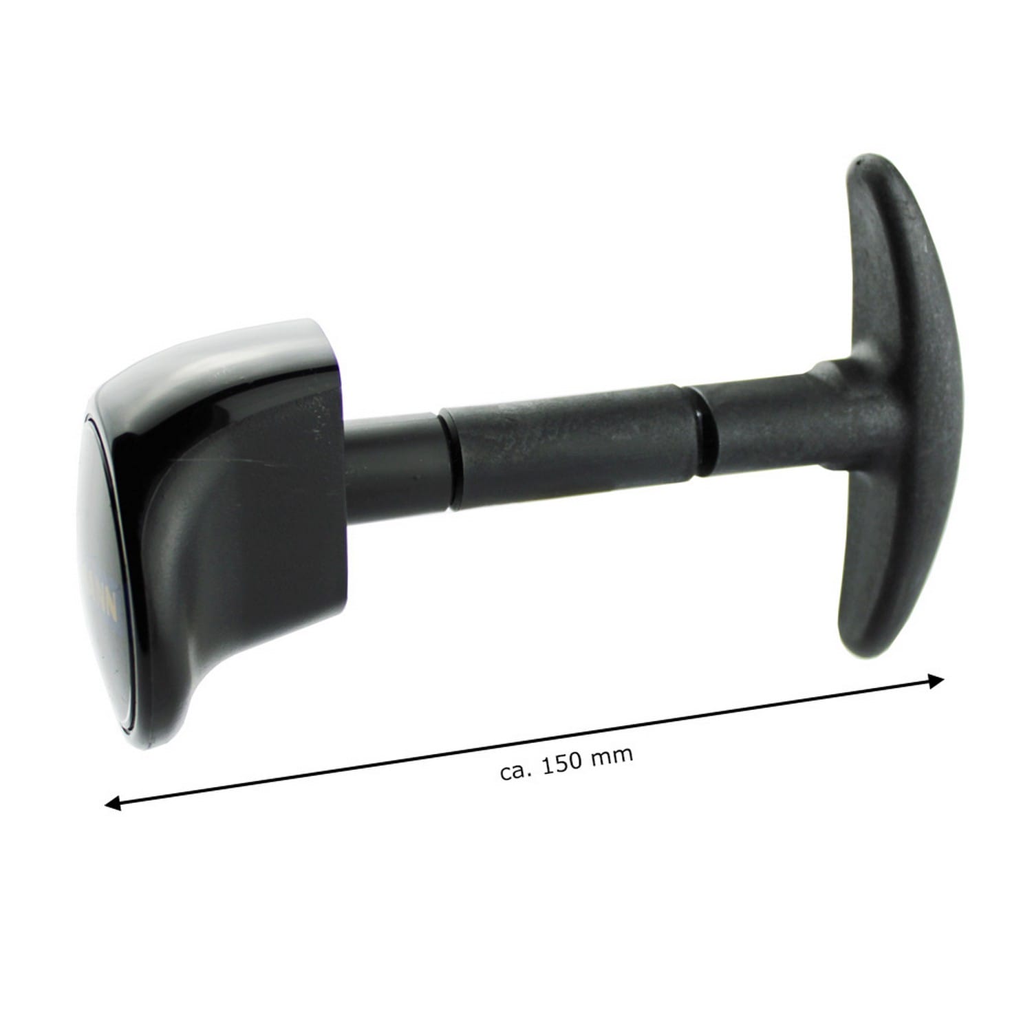 Hörmann Torgriffgarnitur kompl. mit 11 cm Stiftlänge, Schwarz für Sektionaltor BILD 2