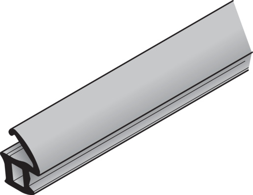 Hörmann T30 Zargendichtung P101 Länge: 5500mm, schwarz für Türen / 479275 BILD 9