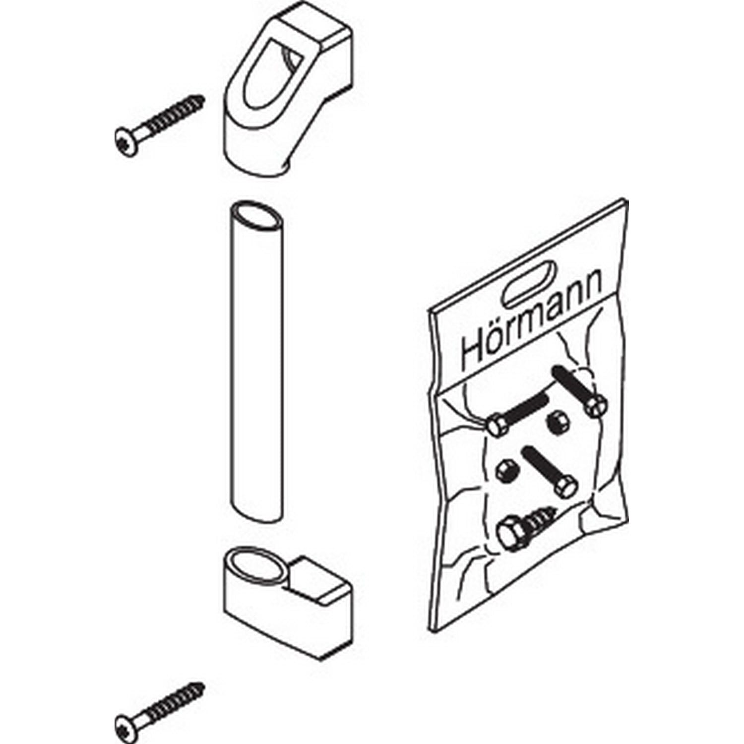 Hörmann Handgriff mit Befestigungmaterial / 41374