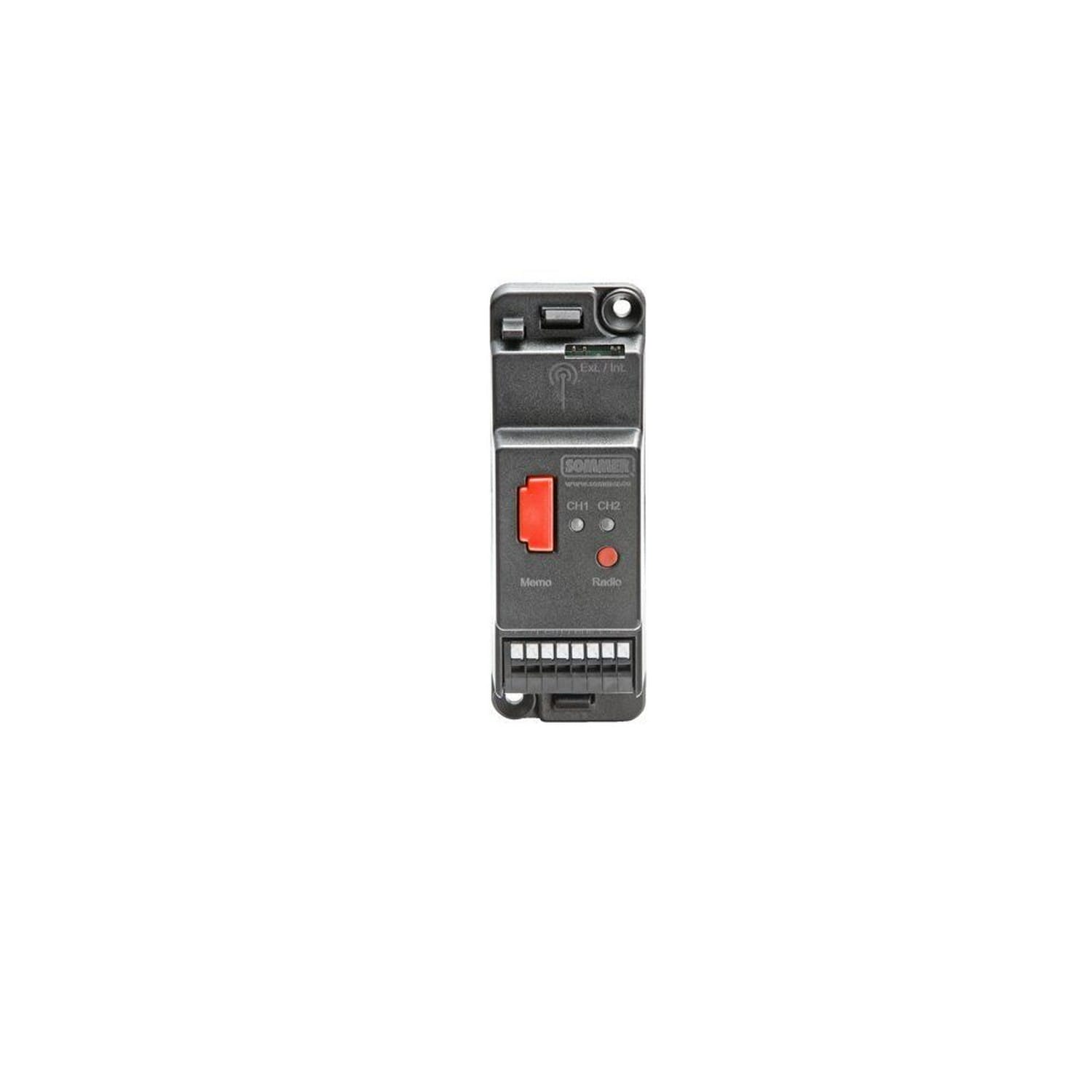 Sommer 2-Kanal-Funkempfänger SOMcom2.1, schwarz / S1361100001