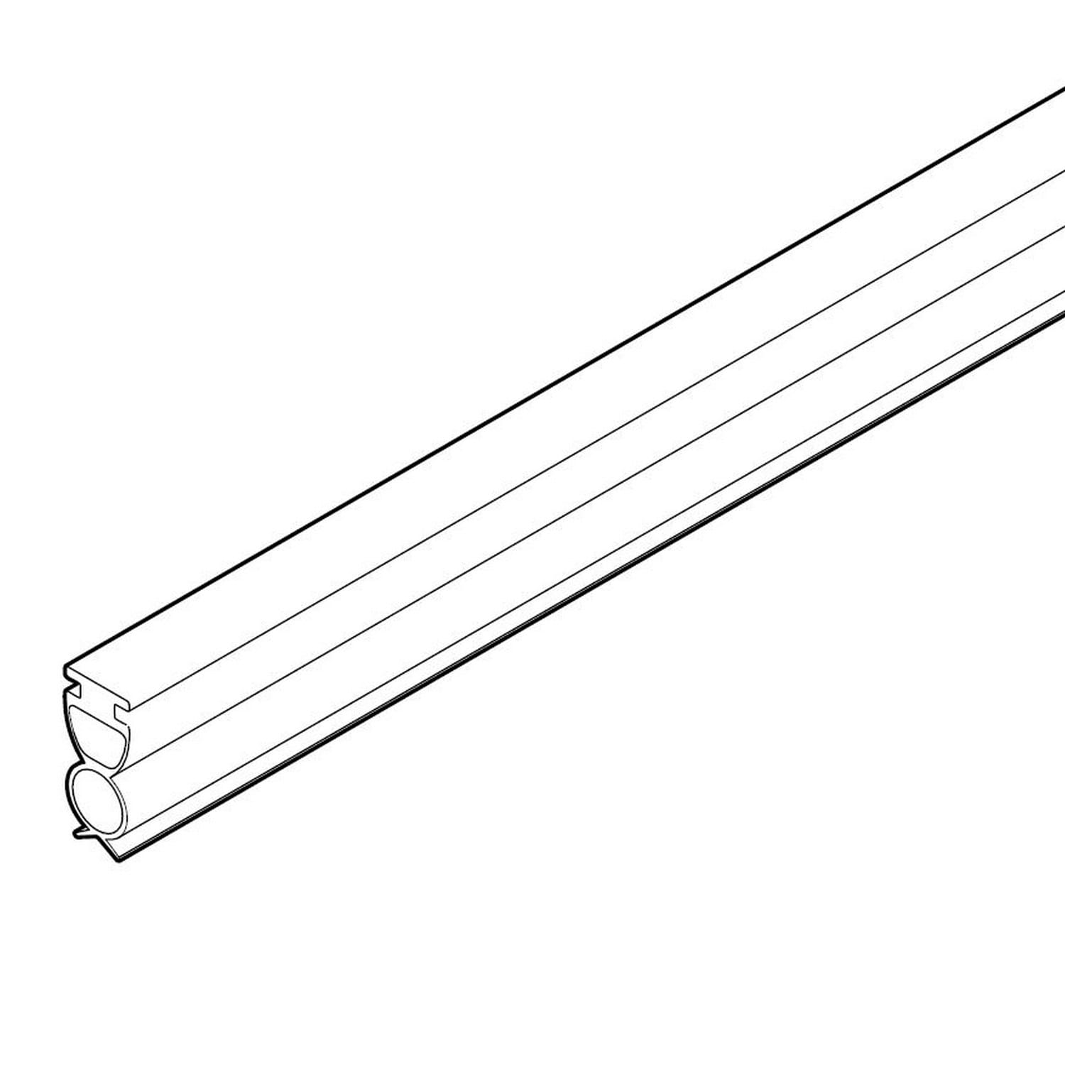 Hörmann Bodenprofilgummi 24-65mm, individuelle Länge für Rolltore SB