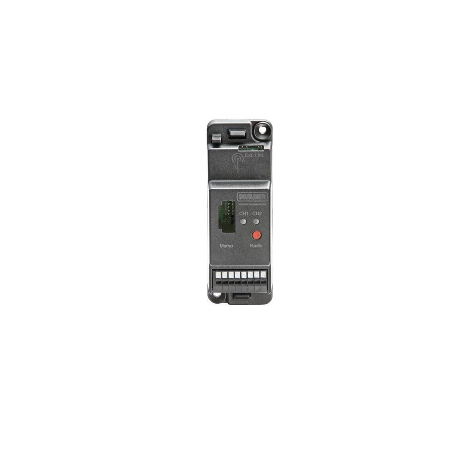Sommer 2-Kanal-Funkempfänger SOMcom2.1, schwarz / S1361100001