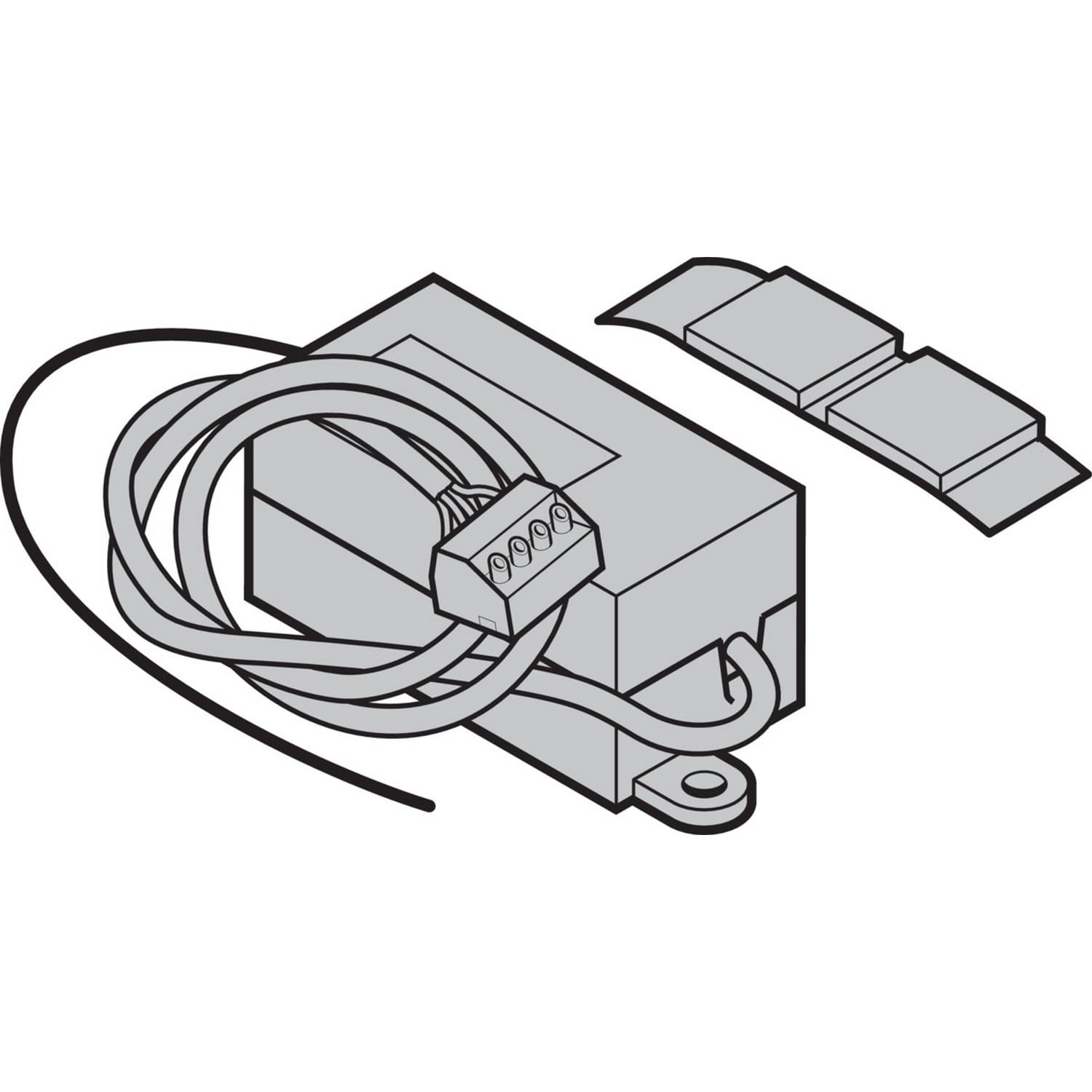 Hörmann 2-Kanal-Empfänger HE 2, 40 MHz für Antriebe & Steuerungen BILD 1