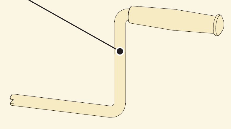 GfA Nothandkurbel NHK Ø 12 mm / 30002749