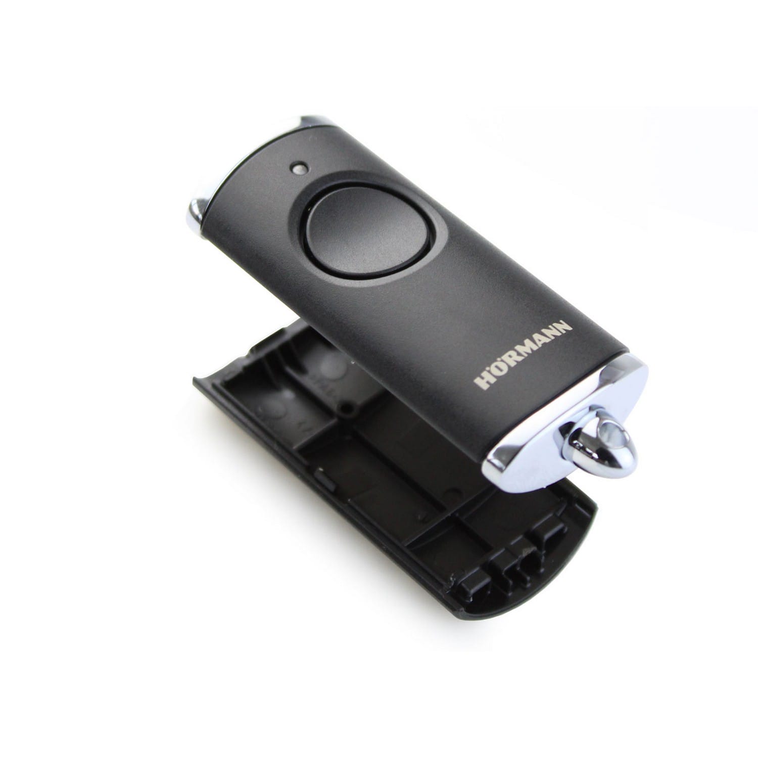Hörmann Ersatz Gehäuse HSE 1 für Handsender 1-Tasten, schwarz/Chrom BILD 1