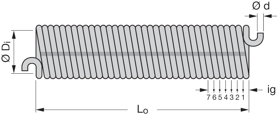 Hörmann Torsionsfeder L705 oder L25 mit Spannkonus für Sektionaltor BILD 9