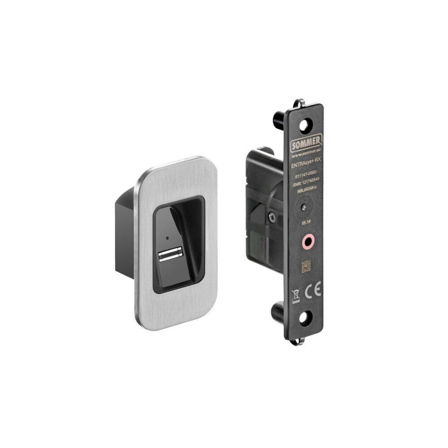 Sommer Fingerscanner ENTRAsys+ für Haustüren, Set Scanner&Empfänger S1114700001 BILD 1