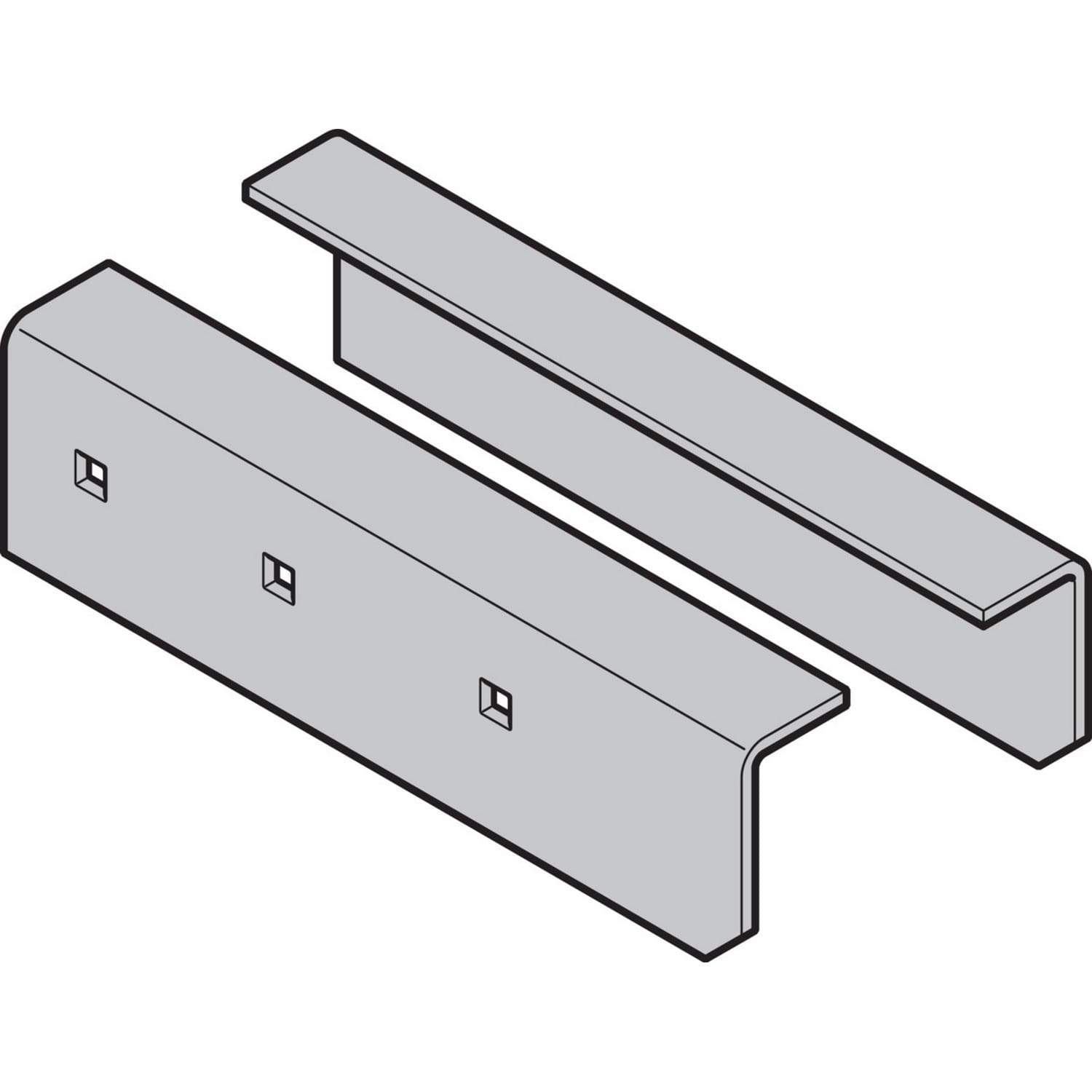 Hörmann Ausleger für VS/WS Beschlag,links,ML=204mm für Industrie Sektionaltor BILD 9